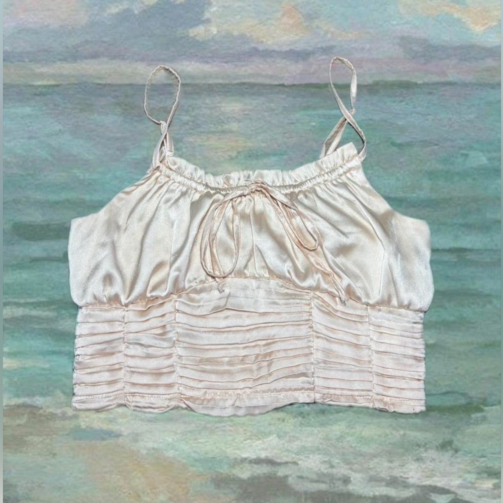 Forever 21 Cream Camisole Top